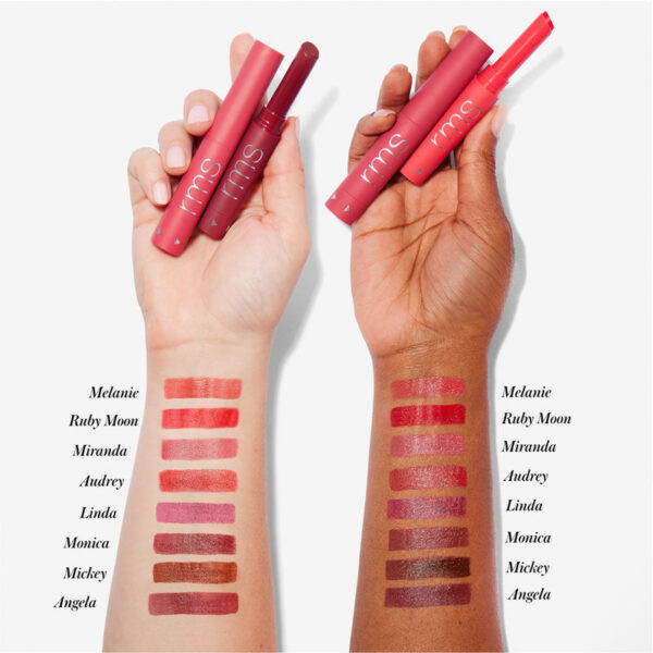 An innovative lip stain that delivers rich nutrients and vivid lightweight color, plus a cooling sensation upon application.