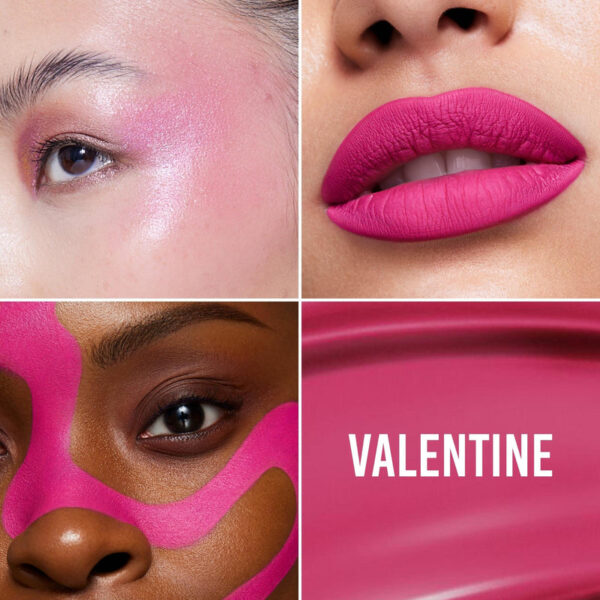 An award-winning, multipurpose, long-wearing, waterproof cream pigment that safely can be used as an eyeshadow, lip stick and blush for up to 24 hours.