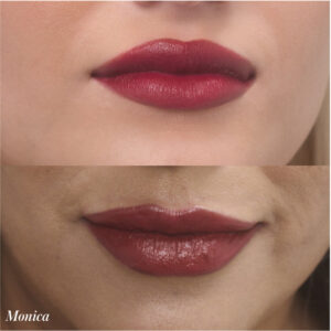 An innovative lip stain that delivers rich nutrients and vivid lightweight color, plus a cooling sensation upon application.