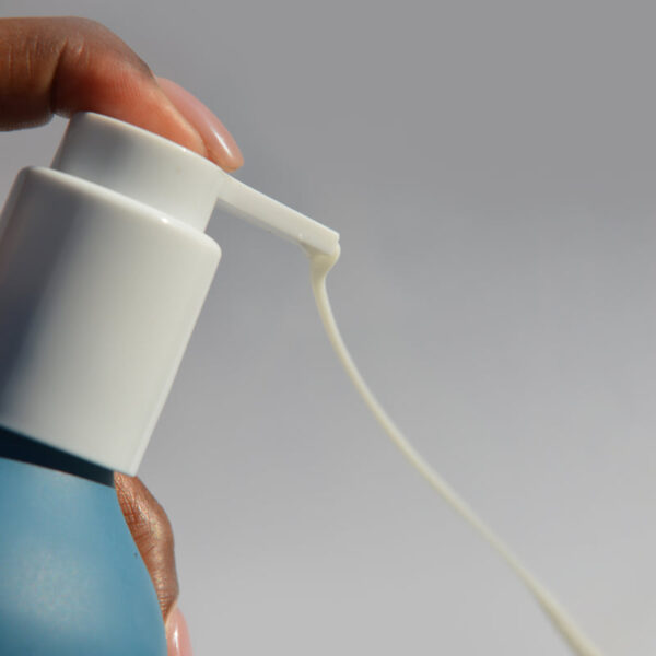 Drenched co-wash serves as a conditioning cleanser for your strands.