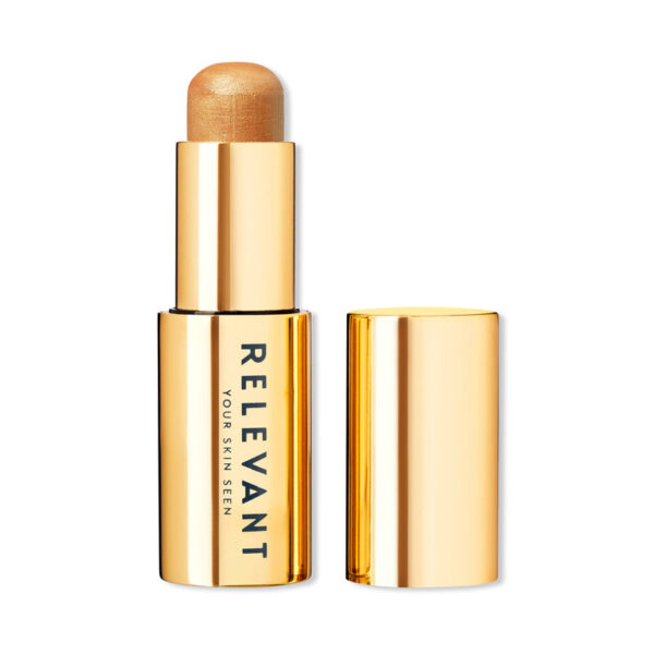 Highlight cheeks, neckline, eyelids, lips for a magical glossy shimmer.